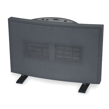 Portable Electric Heater, 1500W/750W, 120V AC, 1 Phase, 5118 / 2560 BtuH, Non-Oscillating MPN:1VNY2