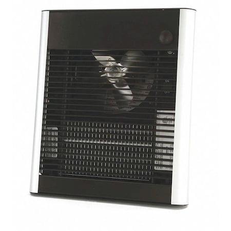 Recessed Electric Wall-Mount Heater, Recessed or Surface, 1500 W, 120V Ac, Bronze MPN:2HAC5