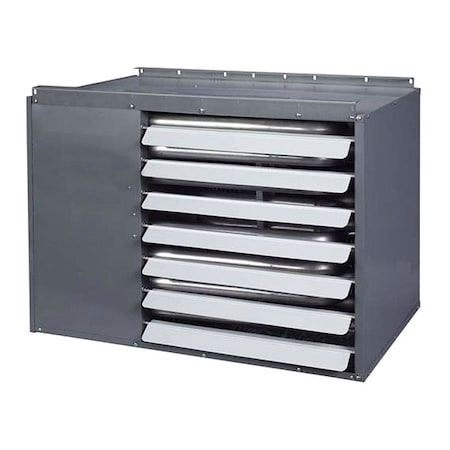 Gas Wall and Ceiling Unit Heater, NG/LP, 90, 000, 1, 100 cfm, Direct, Propeller, 1/2 in MPN:2RYV2A
