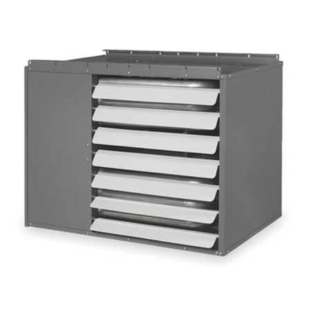 Gas Wall and Ceiling Unit Heater, NG/LP, 120, 000, 1, 475 cfm, Direct, Propeller, 1/2 in MPN:2RYV4A