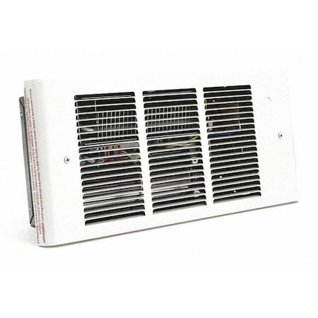 Recessed Electric Wall-Mount Heater, Recessed, 1800/1350/900/450, 2400/1800/1200/600 W, 208/240V AC MPN:3UG19