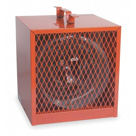 Portable Electric Jobsite & Garage Heater, 4000W/3000W, 208/240V AC, 1 Phase, 13, 650 / 10, 236 BtuH MPN:3VU34