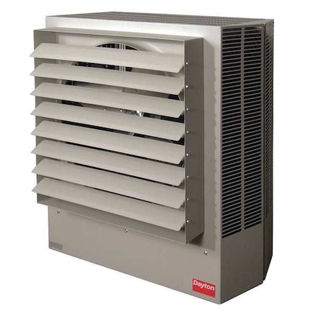 3 Phase Electric Heater (4TDH9), Wall/Ceiling Mount, 80 kW, 480 V MPN:4TDH9