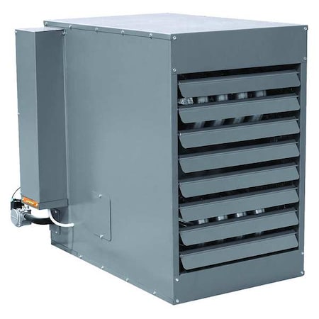 Gas Wall and Ceiling Unit Heater, NG, 150, 000, 2, 400 cfm, Direct, Propeller, 1/2 in MPN:55FG68