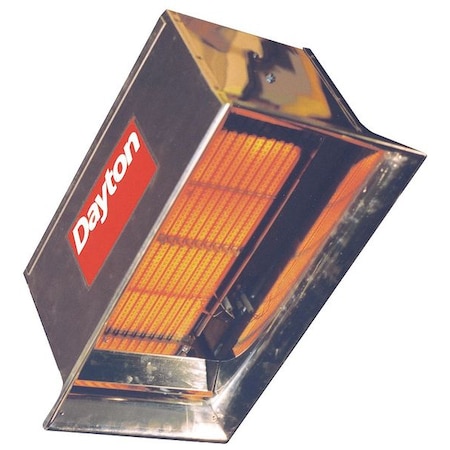 Gas Infrared Flat Panel Heater, LP, 30, 000 BtuH Input, 22 1/2 in H x 12 3/4 in W MPN:5VD62