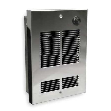 Recessed Electric Wall-Mount Heater, Shallow Recessed or Surface, 750/1000 W, 208/240V AC MPN:5ZK66