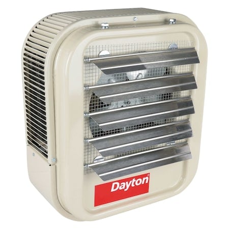 Fan Forced Electric Unit Heater, Wall & Ceiling, 3 Phase, 480VAC, 40kW, 30 in H, 26-5/8 in W MPN:804T13