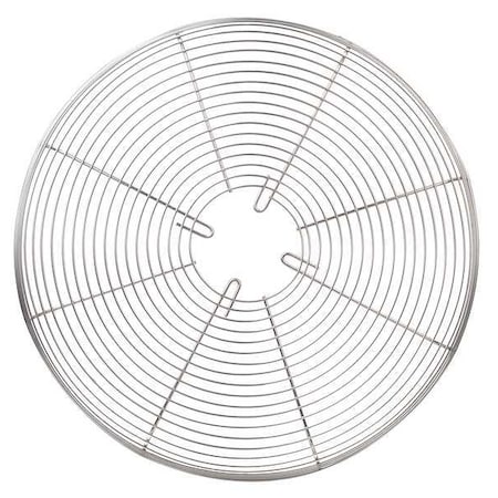FanGuard, Silver, 20inDia, StainlessSteel MPN:01887