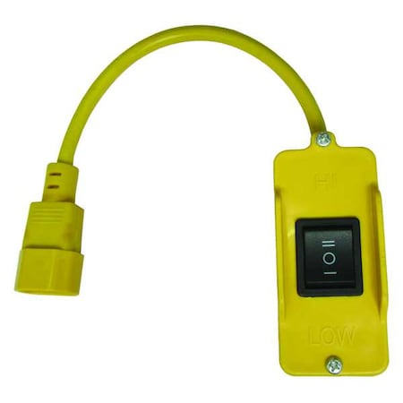 Drop Cord Rocker Switch, Yellow MPN:1VCH6