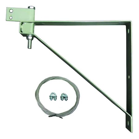 Mounting Bracket For Dayton Yoke-Mount Air Circulator Heads Up To 30 in, 2 in W x 14-1/2 in H, Steel MPN:1ZCP6