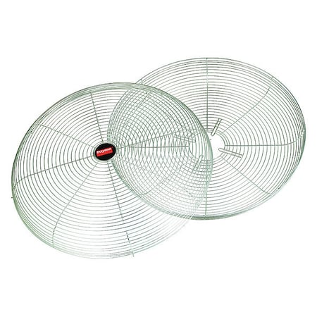 FanGuardSet, Silver, 22-5/8inDia, Steel MPN:21DP76