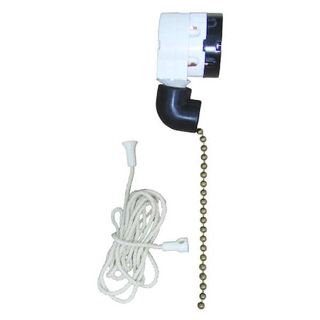 Pull Chain Switch, Off/On/On/On, SP3T MPN:34G191