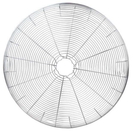 Fan Guard, Silver, 20 in Dia, Steel MPN:71000