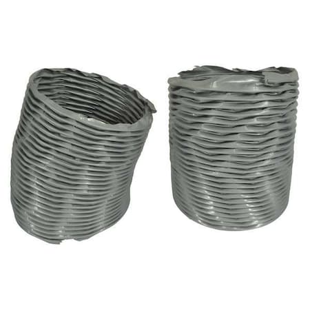Hose, 15.375inH, 6.3125inW, Nylon, Gray MPN:HV50021G