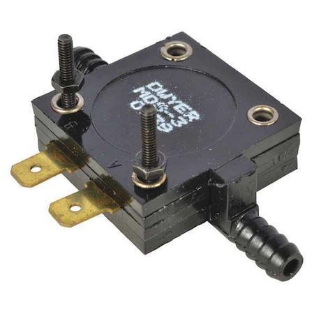 PressureGauge, 1.875inH, 0.5inW, PVC, Black MPN:HV70003G