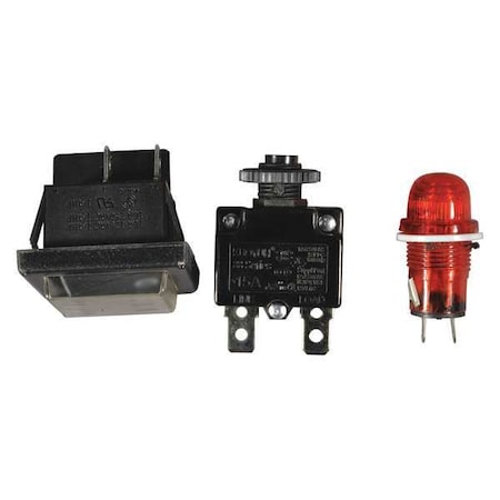 SwitchAssembly, 1.5625inW, Nylon, Black MPN:HV70006G