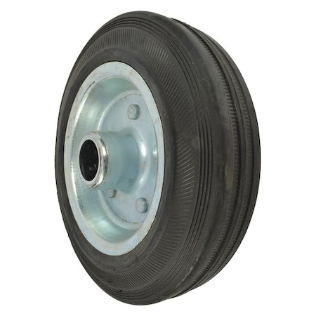 Wheel, Black, 6 in Dia, PK2 MPN:VE600WG