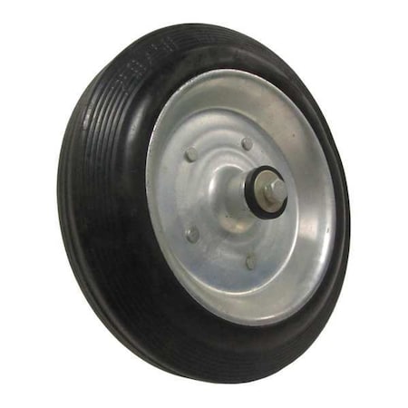 Wheel, Black/Silver, 10 in Dia, PK2 MPN:VE6ALE4WG