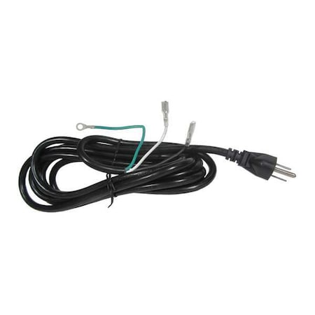 Power Cord, Black, Plastic, 10 ft L MPN:VE6ALE5PCG
