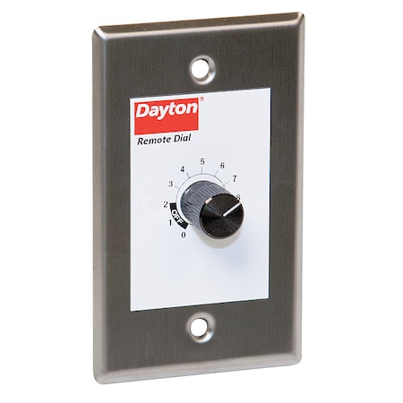 Speed Control, 115/230V AC, 0.5 A, Dial MPN:43Y140