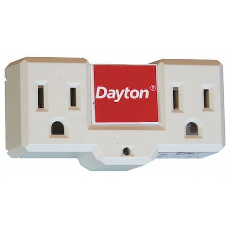 Plug-In Freeze Protection Thermostat, Heat Only, 35 to 45F, 120V AC MPN:48GP69