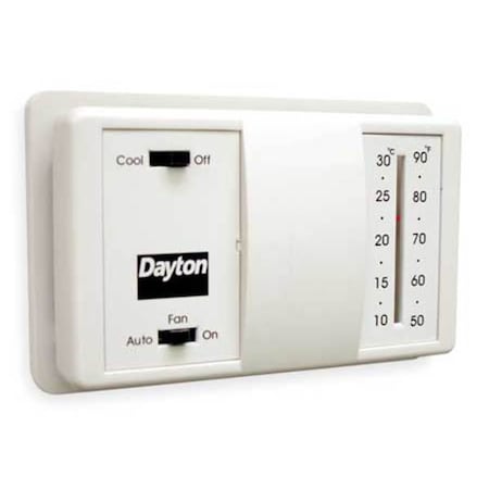 Low Voltage Thermostat, Hardwired, 20/30VAC MPN:4PU46