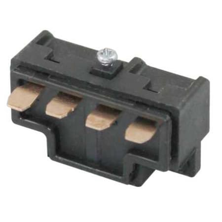 Contact Block, Black, 1NO/1NC, 26 mm MPN:12T903