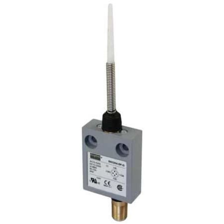 Limit Switch, Wobble Stick, SPDT, 10A at 300V AC, Actuator Location: Top MPN:12T951