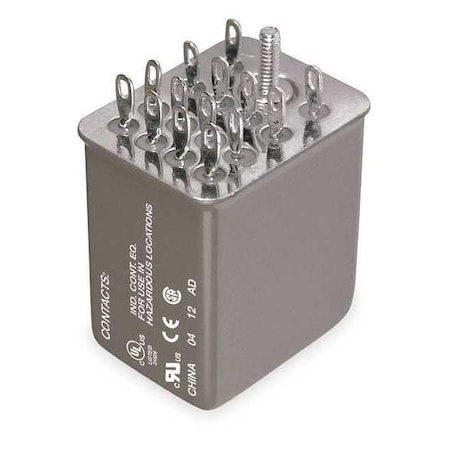 Plug-In, General Purpose Relay, Square, 3 A, 14 Pins MPN:1EHU6