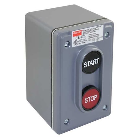Push Button Control Station, 1NO/1NC, 22mm MPN:20C801