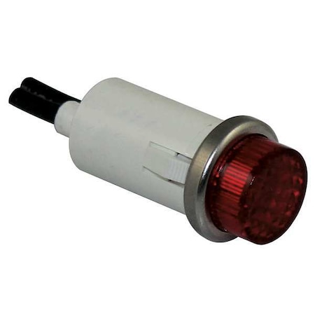 Raised Panel Light, Red, 24 V AC/DC MPN:22NY42