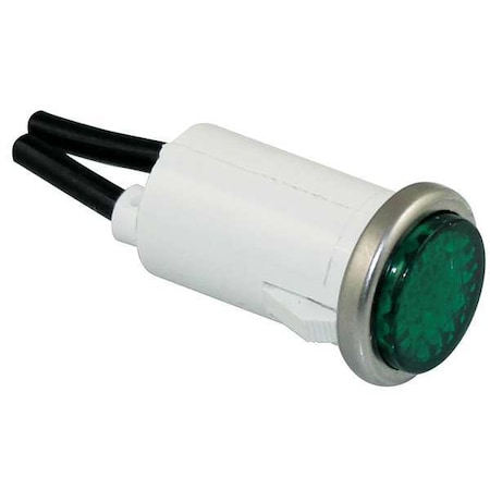 Flush Panel Light, Green, 120 V AC/DC MPN:22NY52