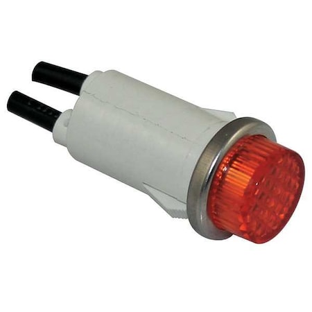 Raised Panel Light, Amber, 120 V AC/DC MPN:22NY53