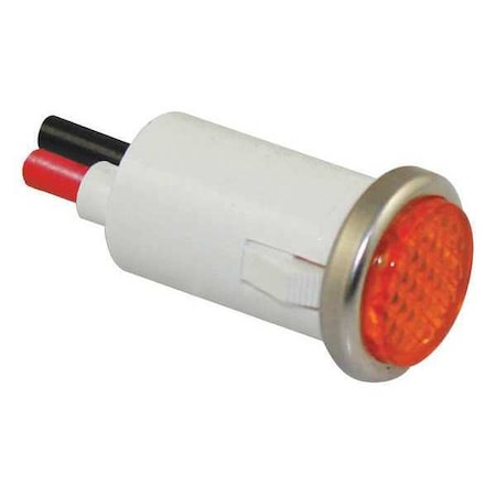 Flush Panel Light, Amber, 120 V AC/DC MPN:22NY54