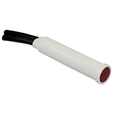 Flush Panel Light, Red, 120 V AC/DC MPN:22NY58