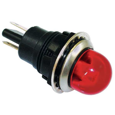 Raised Panel Light, Red, 120 V AC MPN:22NY60