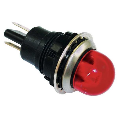 Raised Panel Light, Red, 240 V AC MPN:22NY64