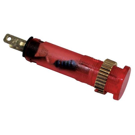 Flush Panel Light, Red, 12 V AC/DC MPN:22NY72