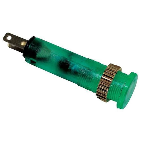 Flush Panel Light, Green, 24 V AC/DC MPN:22NY74