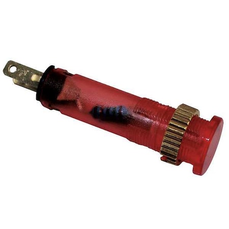 Flush Panel Light, Red, 120 V AC/DC MPN:22NY78