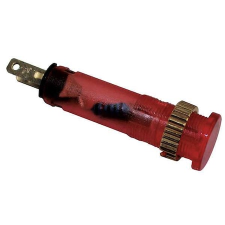 Flush Panel Light, Red, 240 V AC/DC MPN:22NY81