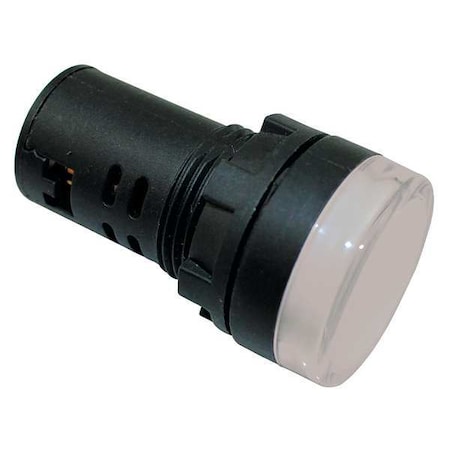 Raised Indicator Light, 22mm, 120V, White MPN:22NZ05