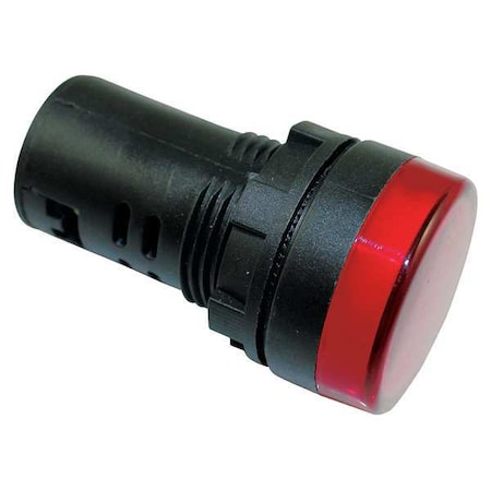 Raised Indicator Light, 22mm, 120V, Red MPN:22NZ06
