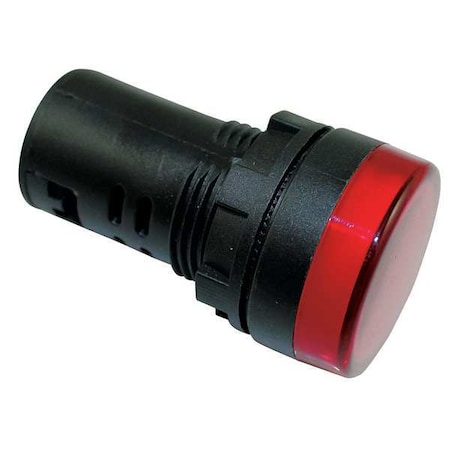 Raised Indicator Light, 22mm, 240V, Red MPN:22NZ11