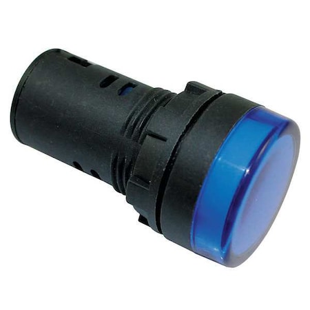 Raised Indicator Light, 22mm, 240V, Blue MPN:22NZ12