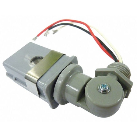Incandescent Photocontrol, 1, 800 W, Gray MPN:26WA80