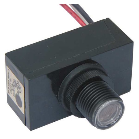 Incandescent Photocontrol, 1, 800 W, Black MPN:26WA82