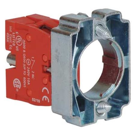 Contact Block, Mounting Base, 22Mm, 1NC MPN:30G081