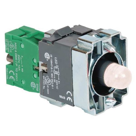LampModAndContactBlock, 1NO, White, 22mm MPN:30G146