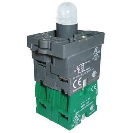 LampModAndContactBlock, 2NO, Yellow, 22mm MPN:30G194
